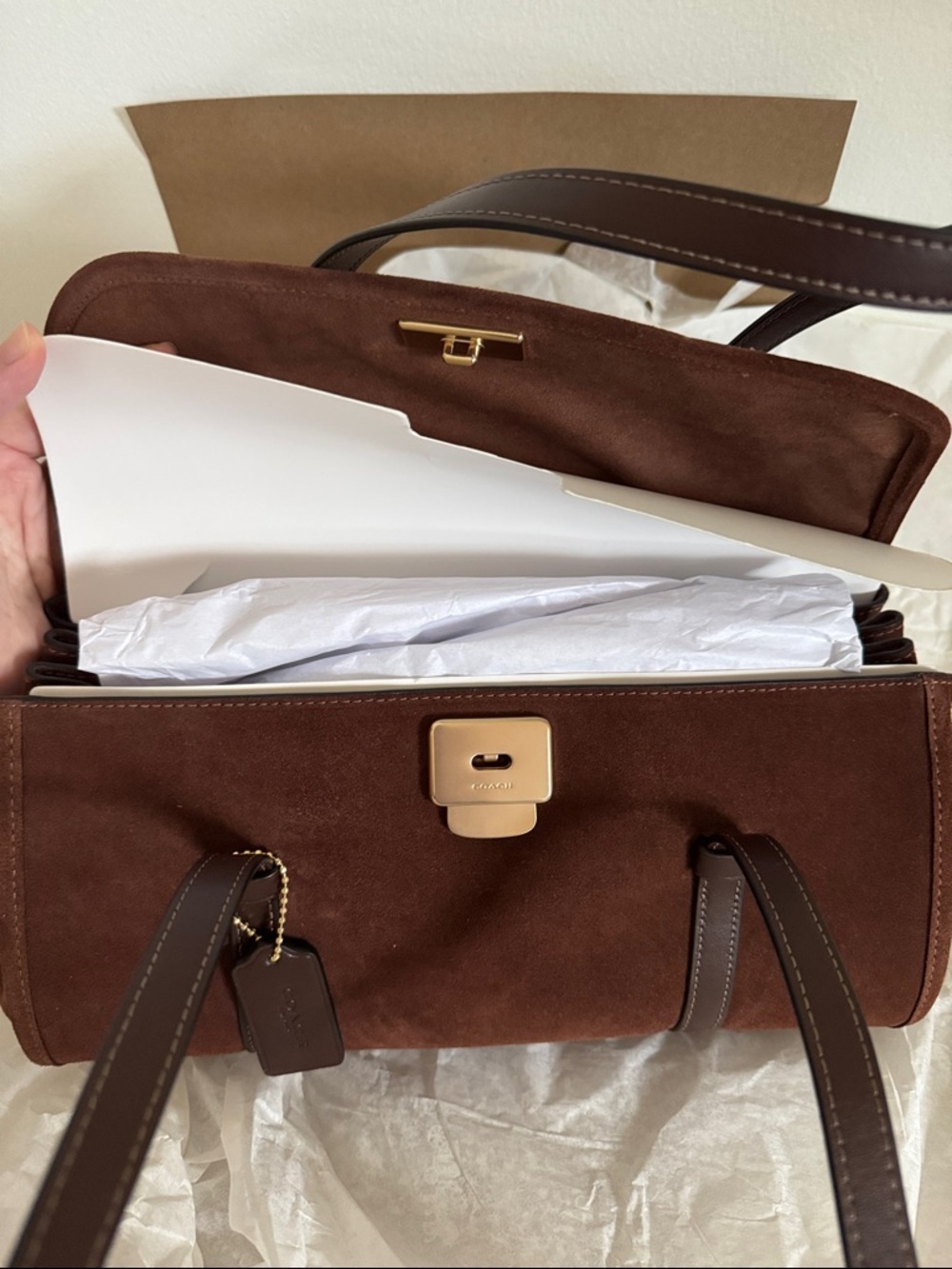 Coach Outlet Bridget Flap Shoulder Bag - Picture 3 of 8